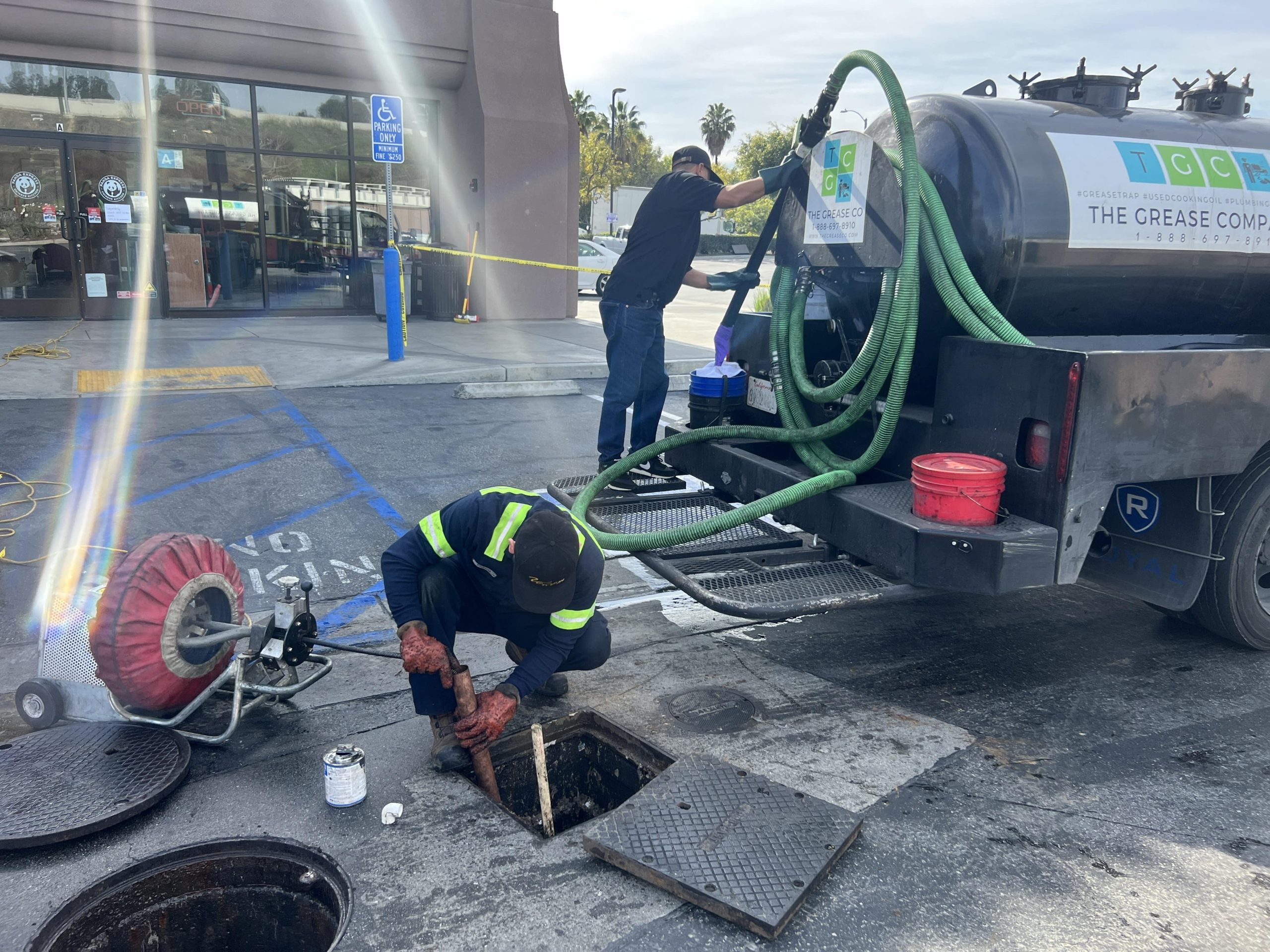 grease trap cleaning